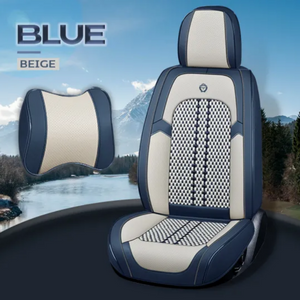 Ensemble complet de housses en cuir imperméable et respirant pour voitures