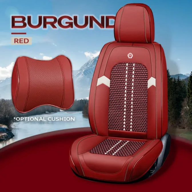 Ensemble complet de housses en cuir imperméable et respirant pour voitures