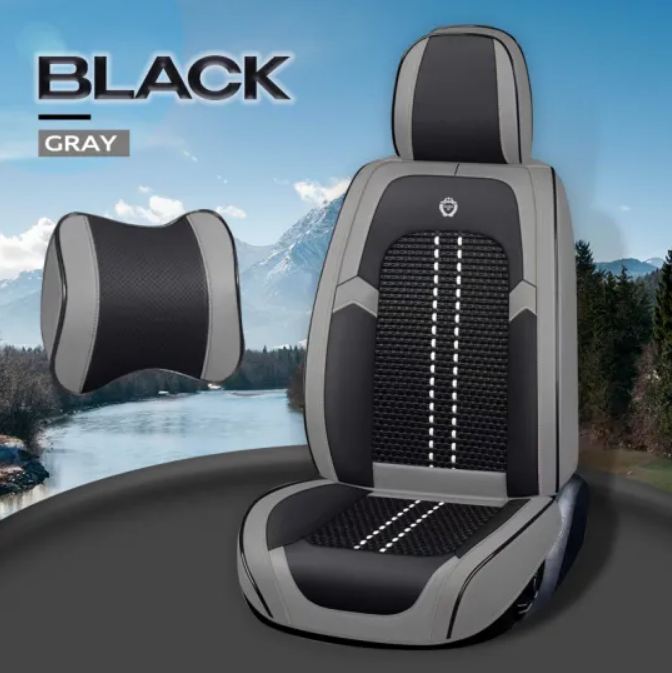 Ensemble complet de housses en cuir imperméable et respirant pour voitures