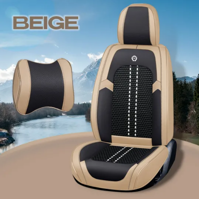 Ensemble complet de housses en cuir imperméable et respirant pour voitures